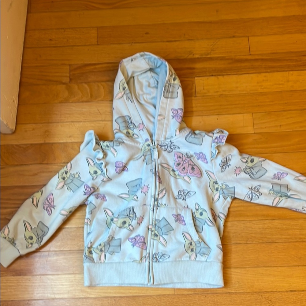 Used MAD Engine Blue Star Wars Sweatshirt Hoodie